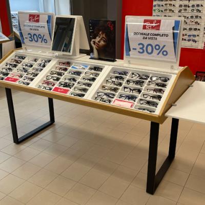 Espositore SBANK - Isole e Gondole espositive per occhiali